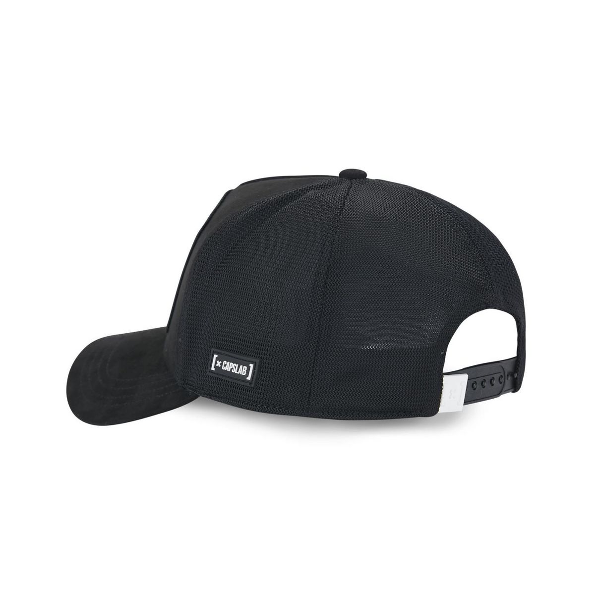 CAPSLAB Casquette homme trucker en suedine finitions premium Marvel Panther