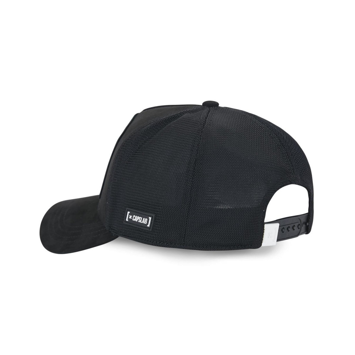 CAPSLAB Casquette homme trucker en suedine finitions premium Marvel Panther