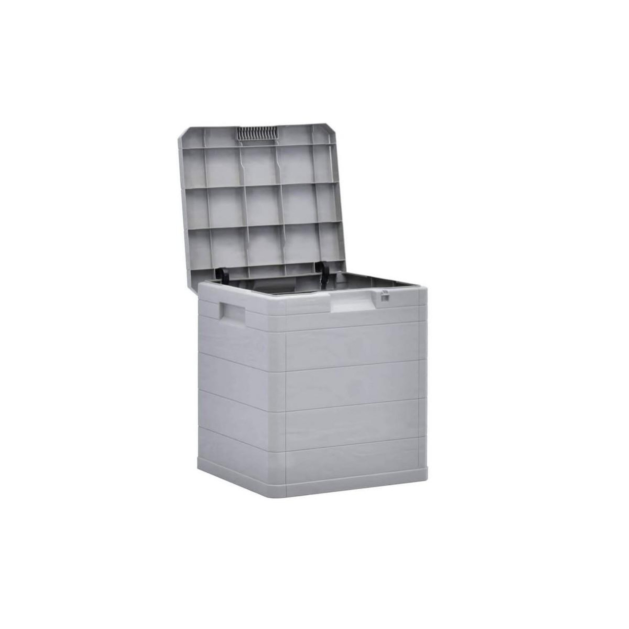 Voir la diapositive 1 : Toomax Coffre de jardin en résine 90 litres gris taupe 42 x 44 x 50cm toomax