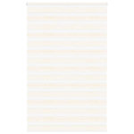 VIDAXL Store zebre beige marbre largeur du tissu 140,9 cm polyester