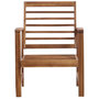Voir la diapositive 4 : VIDAXL Salon de jardin 4 pcs Bois d'acacia solide
