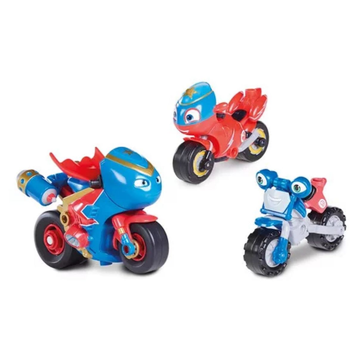 TOMY Ricky Zoom Sam Dacier et les amis à 2 roues