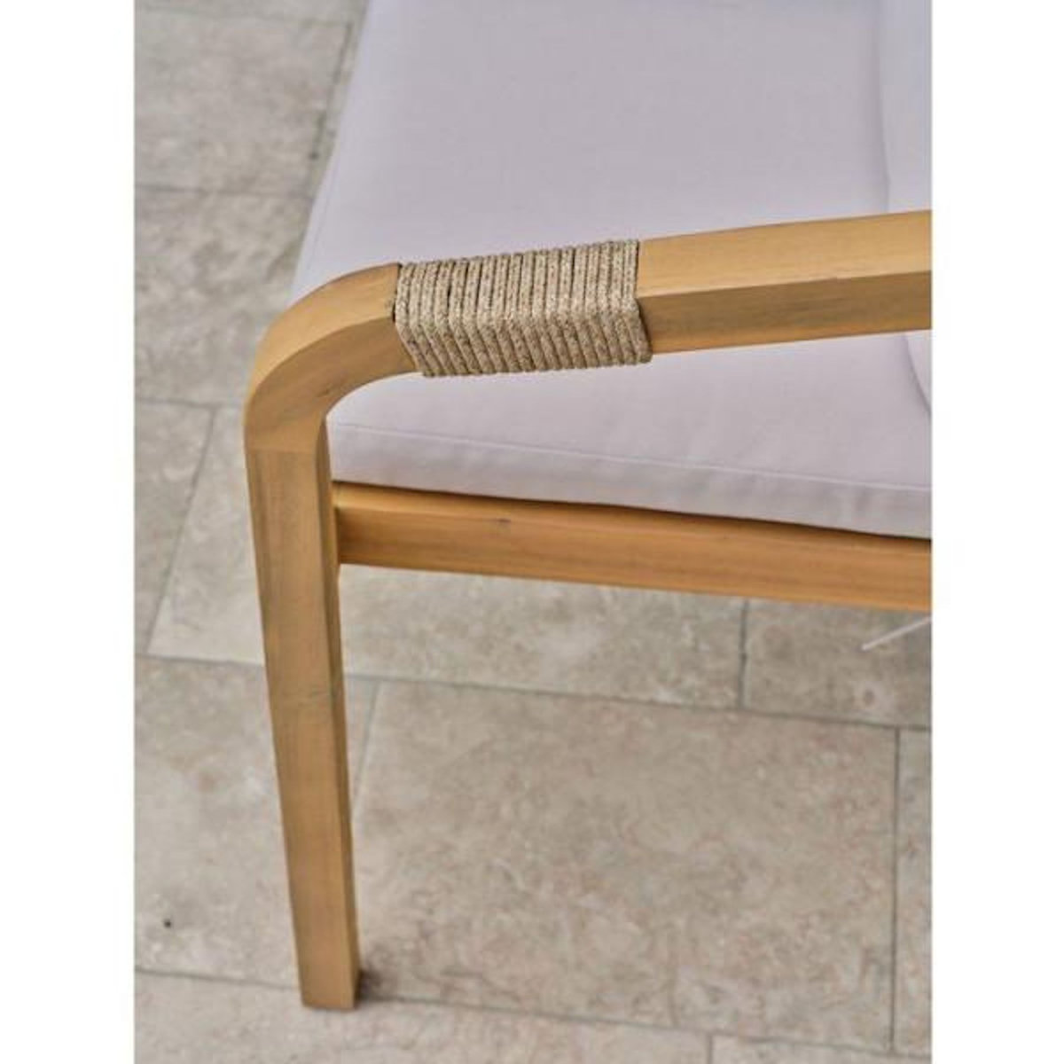 DCB GARDEN Lot de 2 fauteuils de jardin - DCB GARDEN - Serena-FT