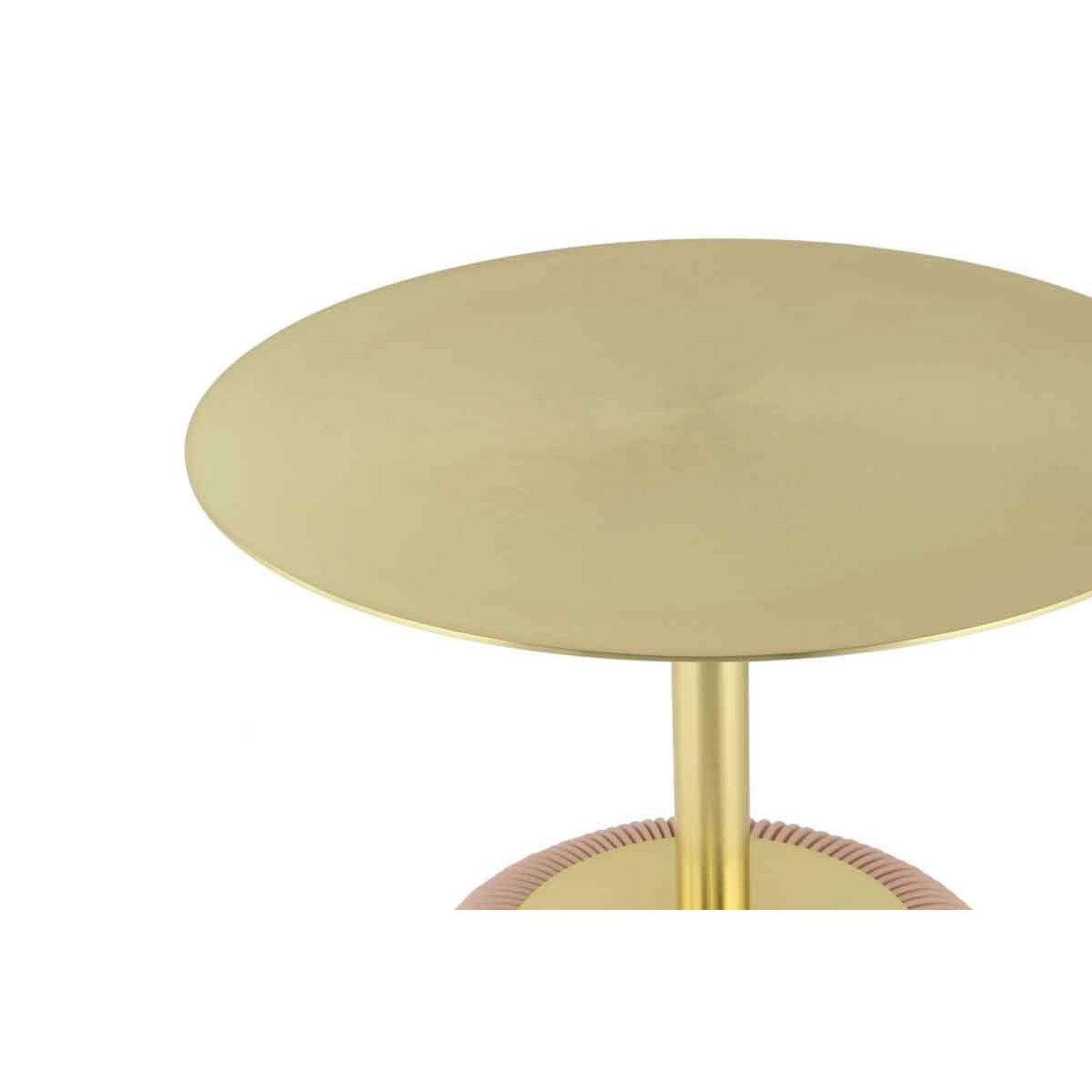 Voir la diapositive 5 : Paris Prix Table d'appoint design  jokai  60cm rose & or