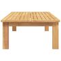 Voir la diapositive 4 : VIDAXL Table de jardin 100x60x30 cm bois d'acacia solide