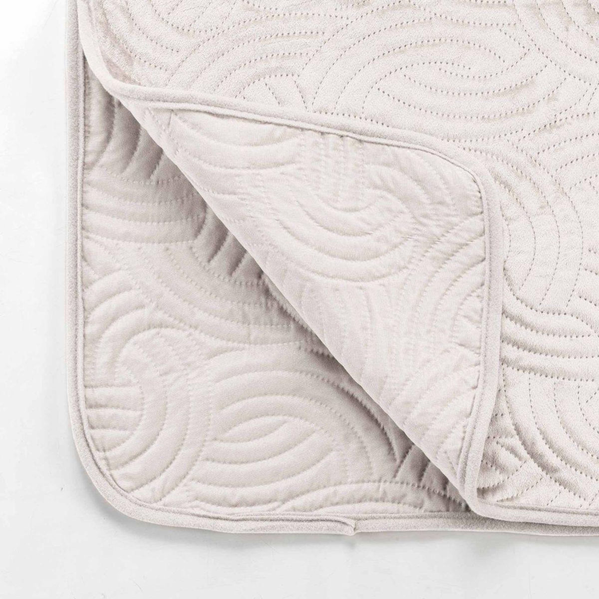 Paris Prix Couvre-Lit & 2 Housses de Coussin  Solange  240x260cm Naturel