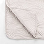 Voir la diapositive 5 : Paris Prix Couvre-Lit & 2 Housses de Coussin  Solange  240x260cm Naturel
