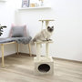 Voir la diapositive 1 : KERBL Kerbl Arbre a chat Platin Pro 106 cm Beige