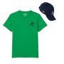 Voir la diapositive 2 : Lacoste T Shirt + Casquette  Homme Lacoste TH1044
