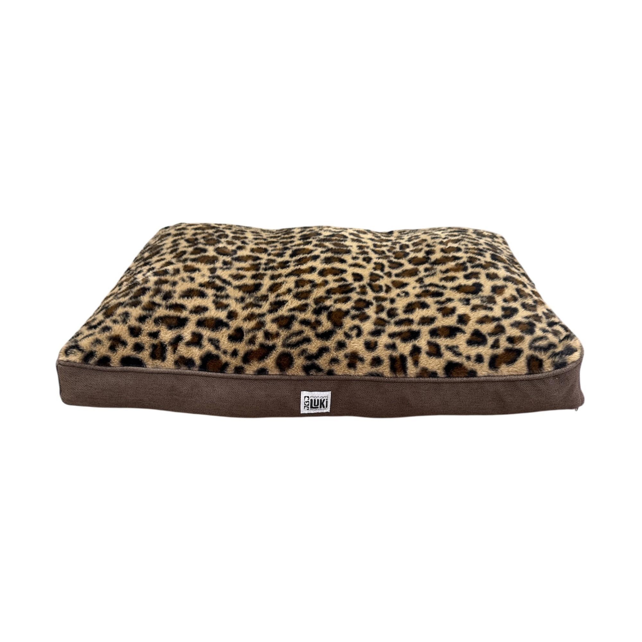 Voir la diapositive 2 : MON AMI LUKI Matelas LÉOPARD antidérapant et confortable - petit/moyen chien