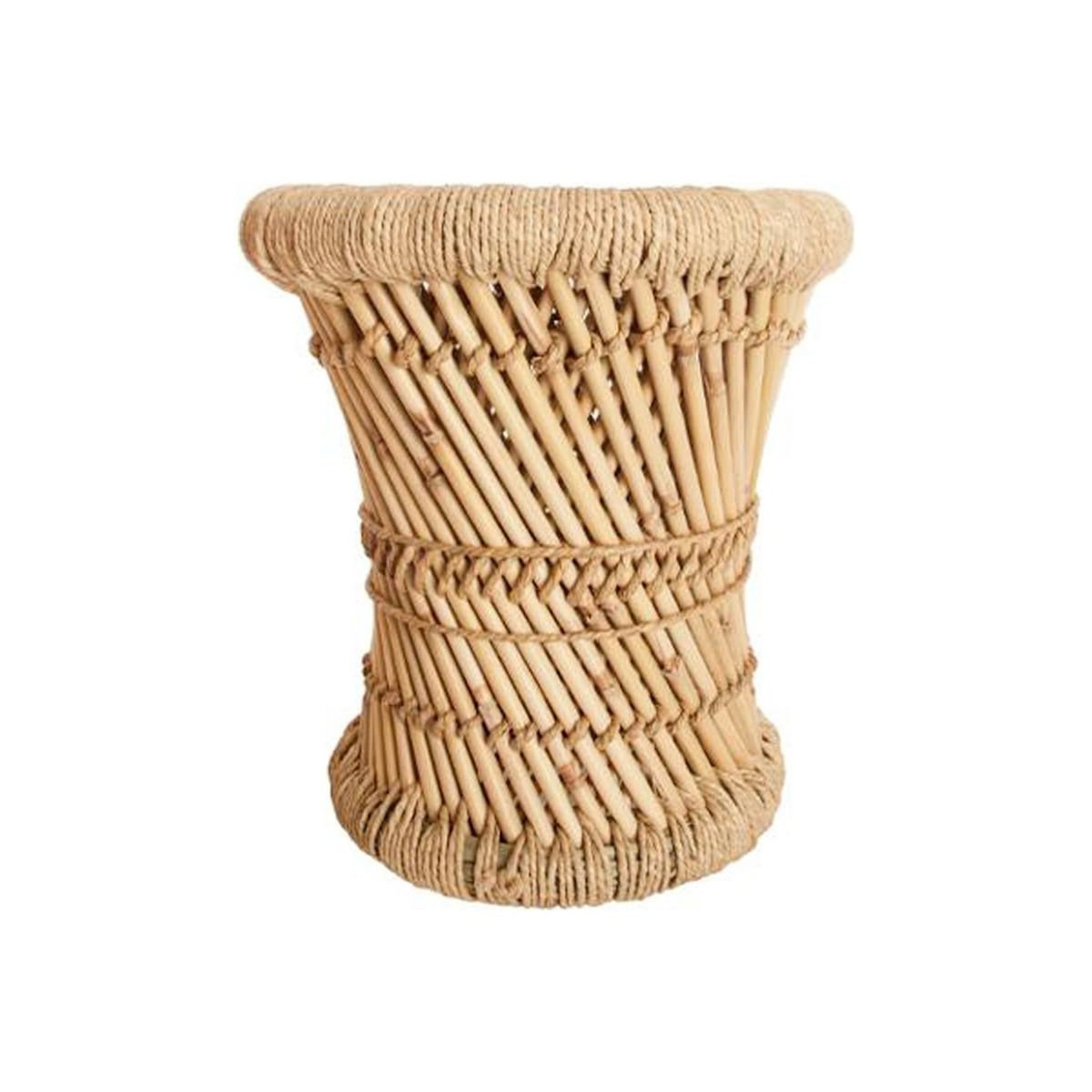 ATMOSPHERA Lot de 2 Tables d'Appoint  Nomade  38cm Naturel