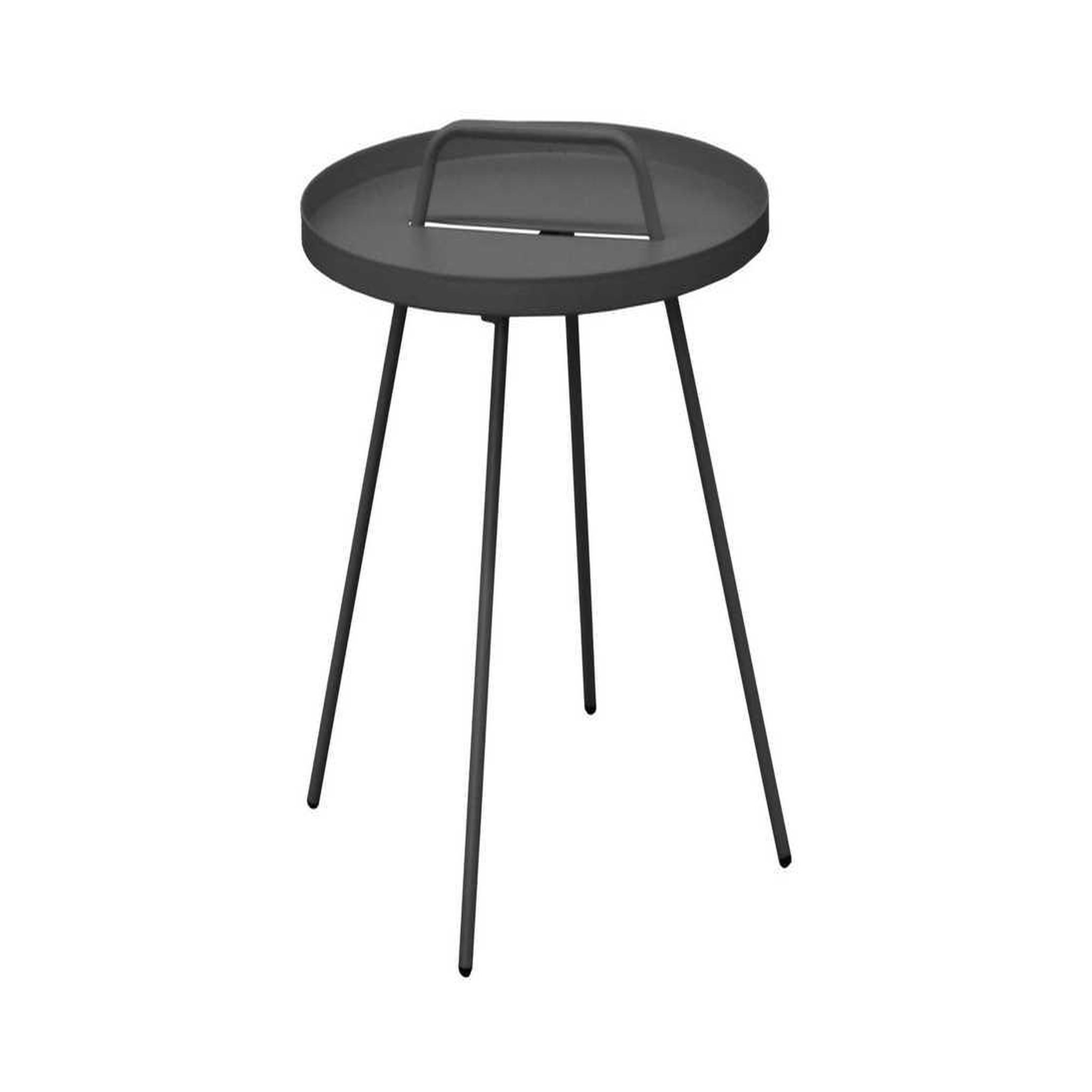 Proloisirs Table basse Flower - Acier - Grise