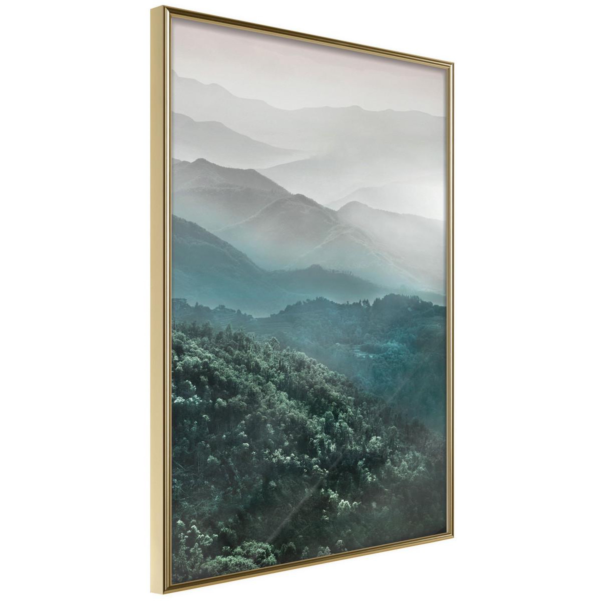 Voir la diapositive 1 : Paris Prix Affiche murale encadrée  natural gradient ii