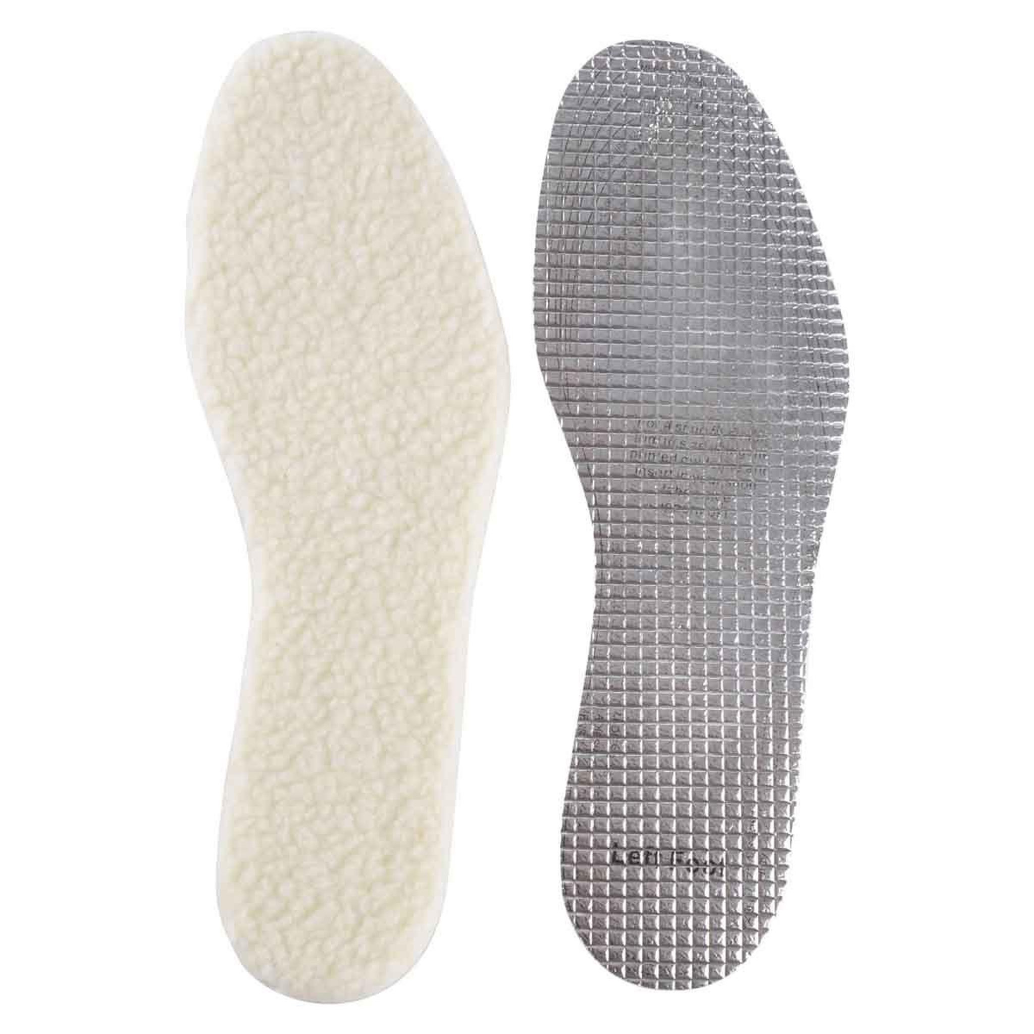 HOMEA Semelles chaussures  chaudes  taille 35/37 naturel
