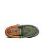 Voir la diapositive 4 : HEY DUDE Chaussures es/Kaki Garçon Hey Dude Wally Youth