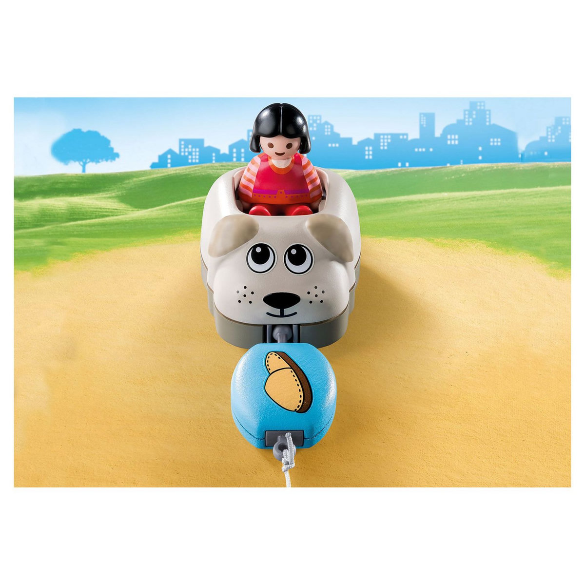 PLAYMOBIL 70406 - 1.2.3 - Wagon chien