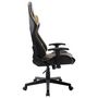 Voir la diapositive 3 : VIDAXL Chaise de jeu Noir et dore Cuir artificiel