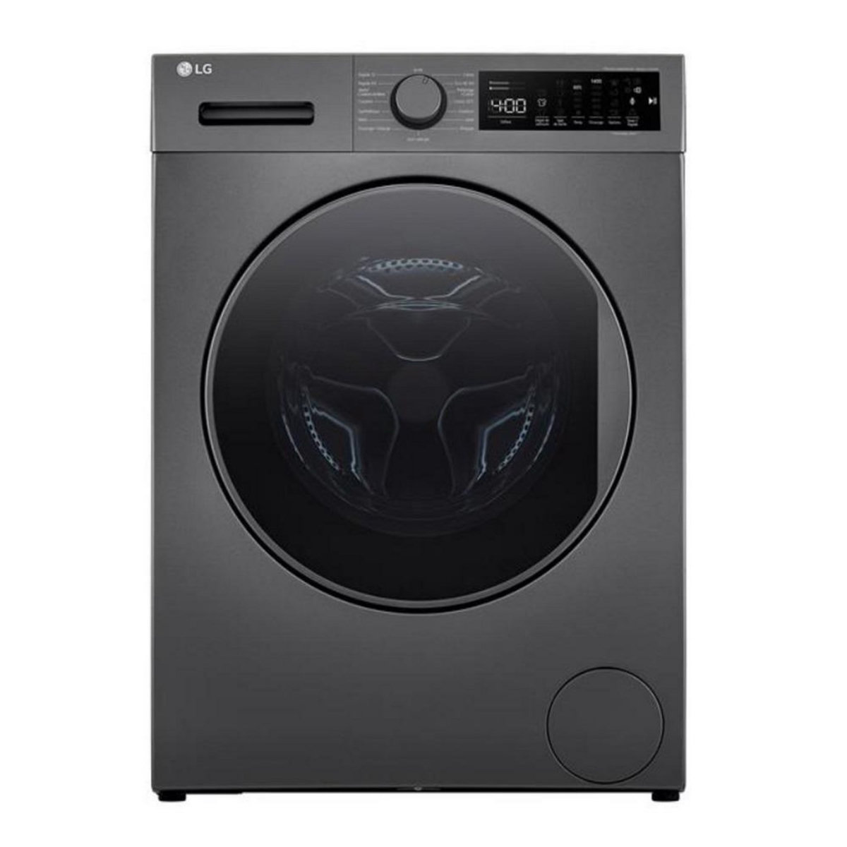 LG Lave-linge frontal 9kg 1400 tours/min graphite - F94D14STS