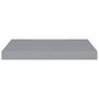 Voir la diapositive 4 : VIDAXL Etagere murale flottante gris 50x23x3,8 cm MDF