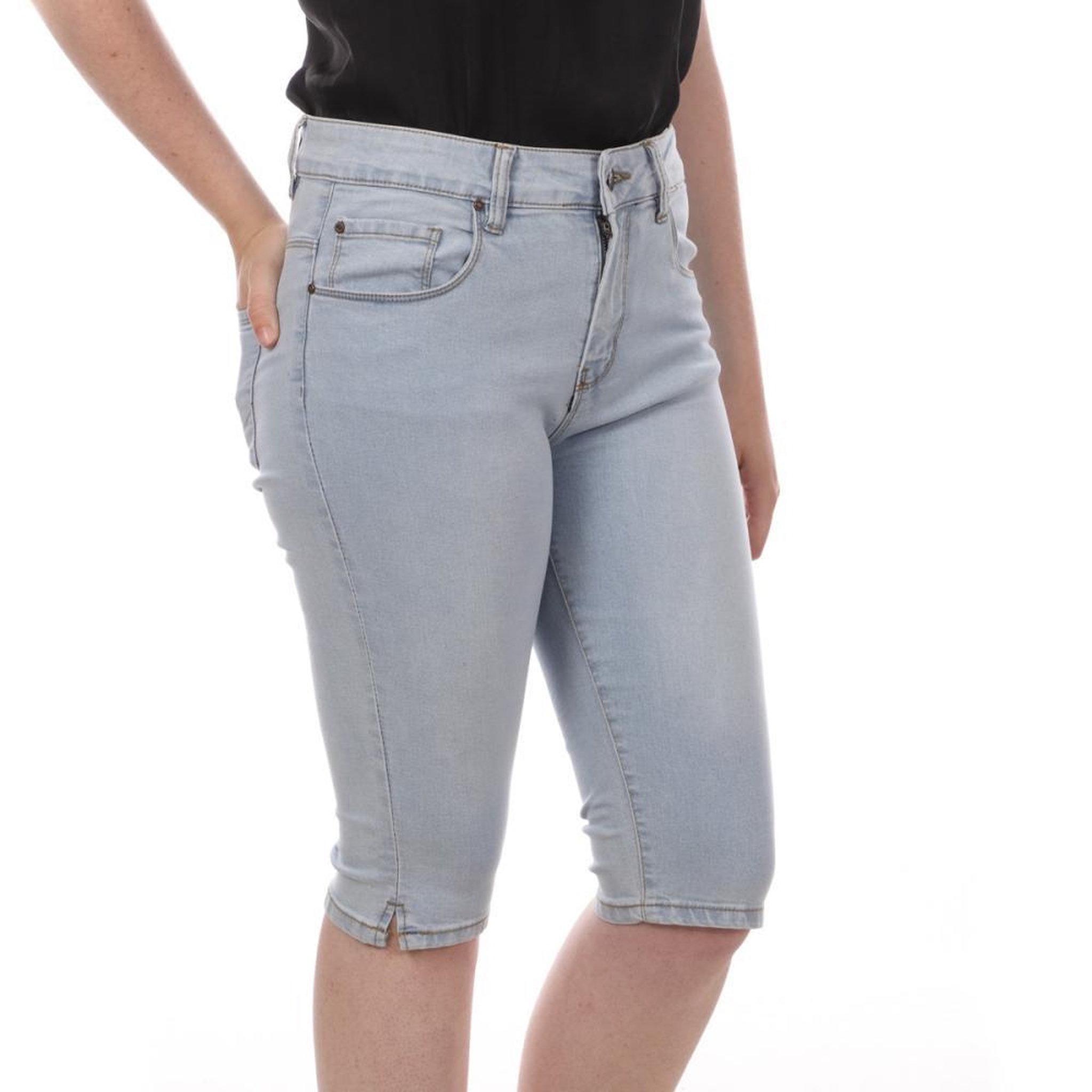 Voir la diapositive 1 : Lee Cooper Pantacourt  Femme Lee Cooper Ozija