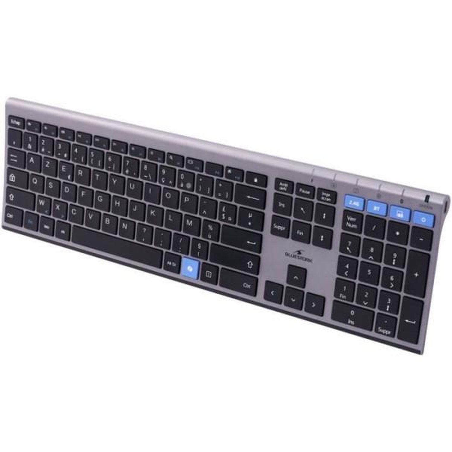 Clavier Sans Fil Bluestork KB Grapheme – Touches Ciseaux, Métal, AZERTY, Silencieux - vue 8