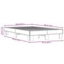 Voir la diapositive 6 : VIDAXL Cadre de lit sans matelas chene sonoma 120x190 cm