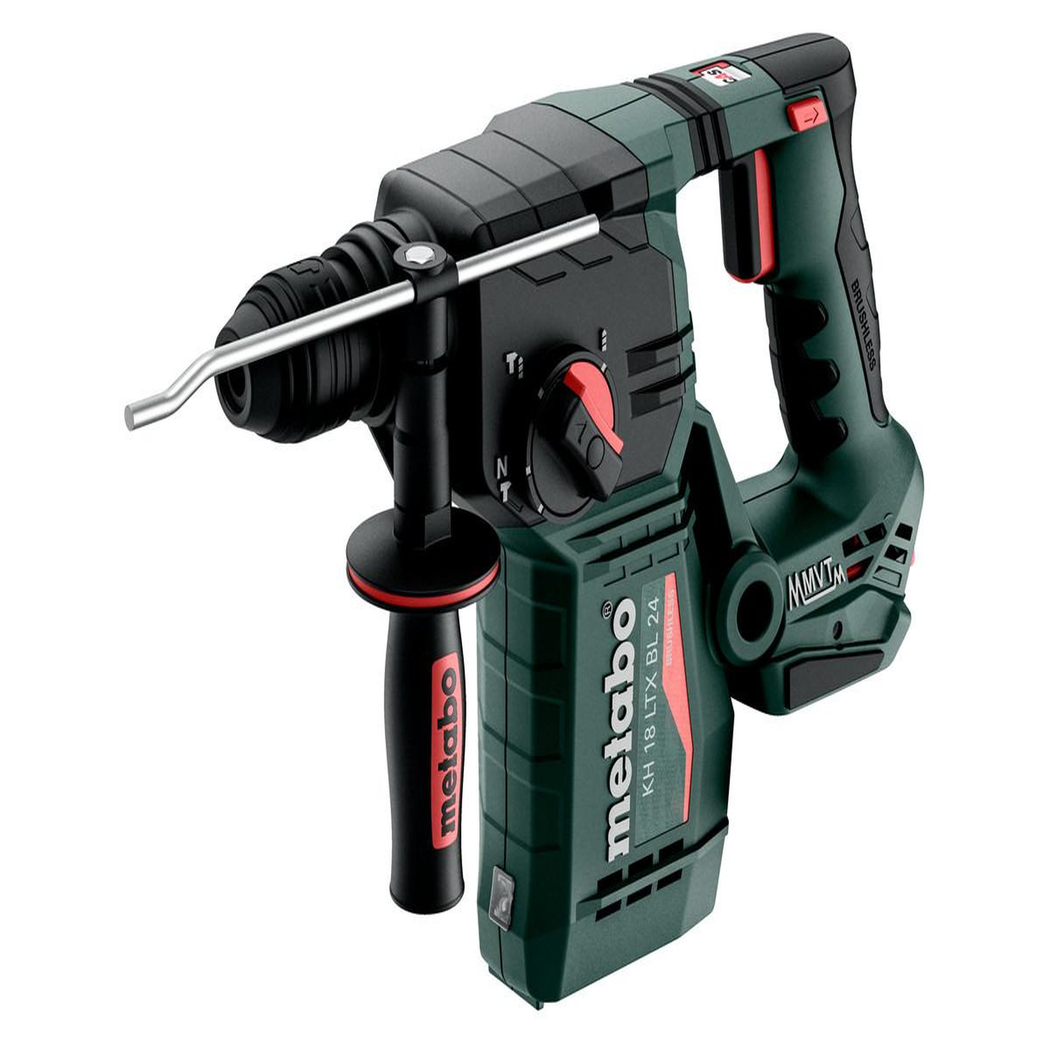METABO SAS Marteau perforateur burineur 18 v sans fil kh 18 ltx 24 bl pick+mix - sans batterie