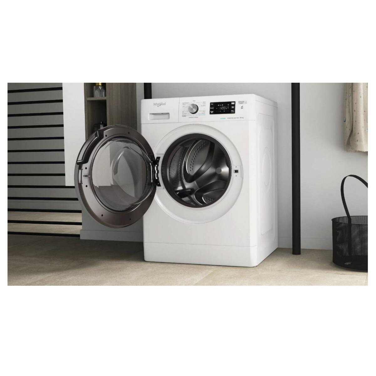 Whirlpool Lave-linge frontal 10kg 1400 tours/min blanc - FFBD10469BSVFR