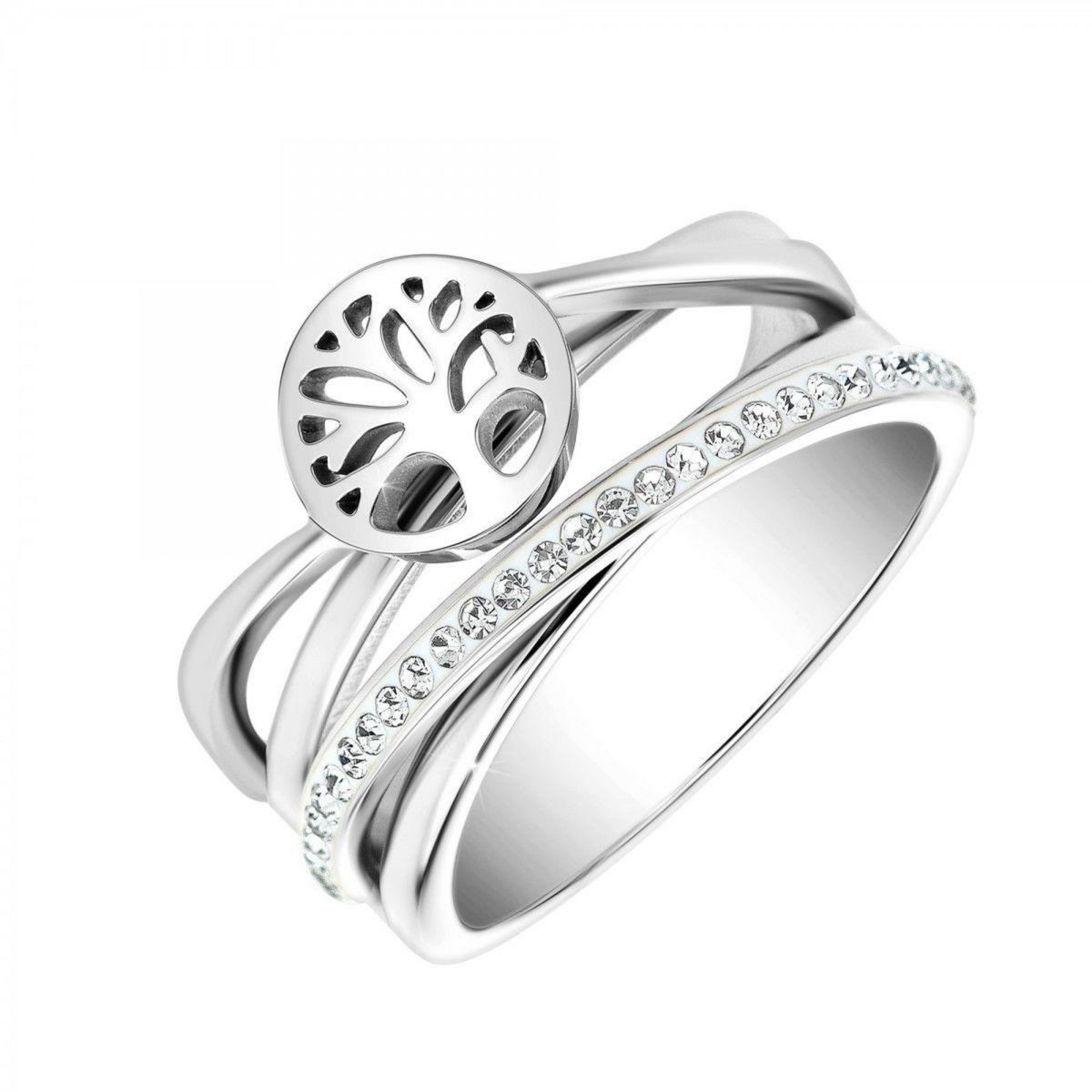 SC CRYSTAL Bague arbre de vie taille 54 SC Crystal ornée de cristaux scintillants