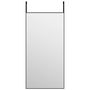 Voir la diapositive 2 : VIDAXL Miroir de porte Noir 40x80 cm Verre et aluminium