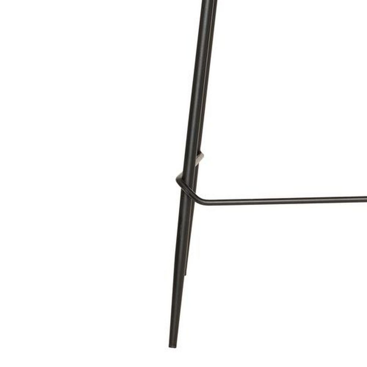 ATMOSPHERA Lot de 2 tabourets de bar JASNY - Beige