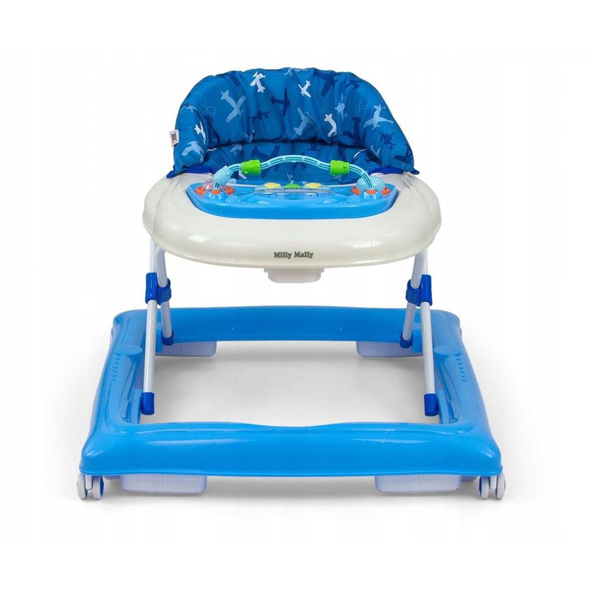 Voir la diapositive 1 : MILLY MALLY Trotteur  baby walker bleu