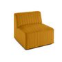 Voir la diapositive 1 : LISA DESIGN Nova - module d'assise sans accoudoirs - en velours