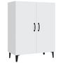 Voir la diapositive 2 : VIDAXL Buffet Blanc 70x34x90 cm Bois d'ingenierie