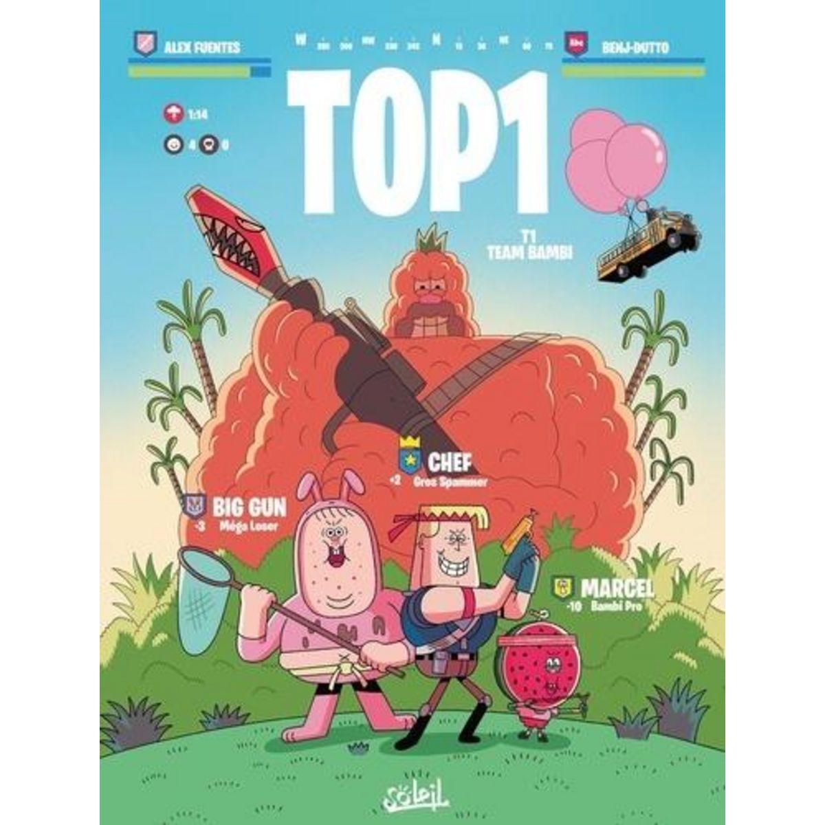 TOP 1 TOME 1 : TEAM BAMBI, Fuentes Alex