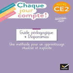 MATHS CE2 CHAQUE JOUR COMPTE ! GUIDE PEDAGOGIQUE + DIAPORAMAS, EDITION 2025, Negrel-Lion Pauline