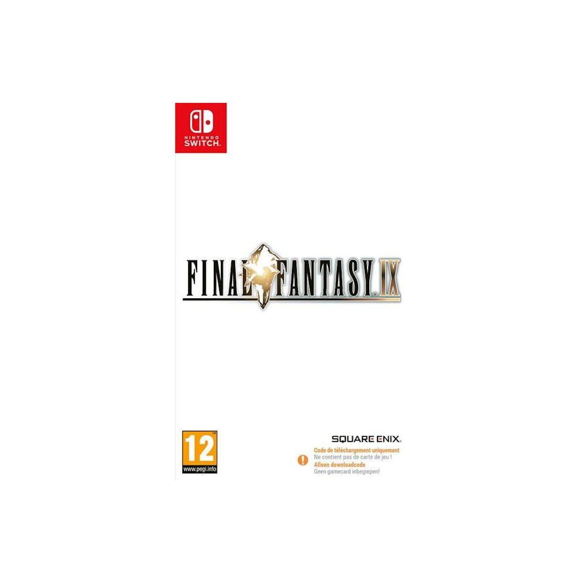 SQUARE ENIX Final Fantasy IX Code in a box Nintendo Switch