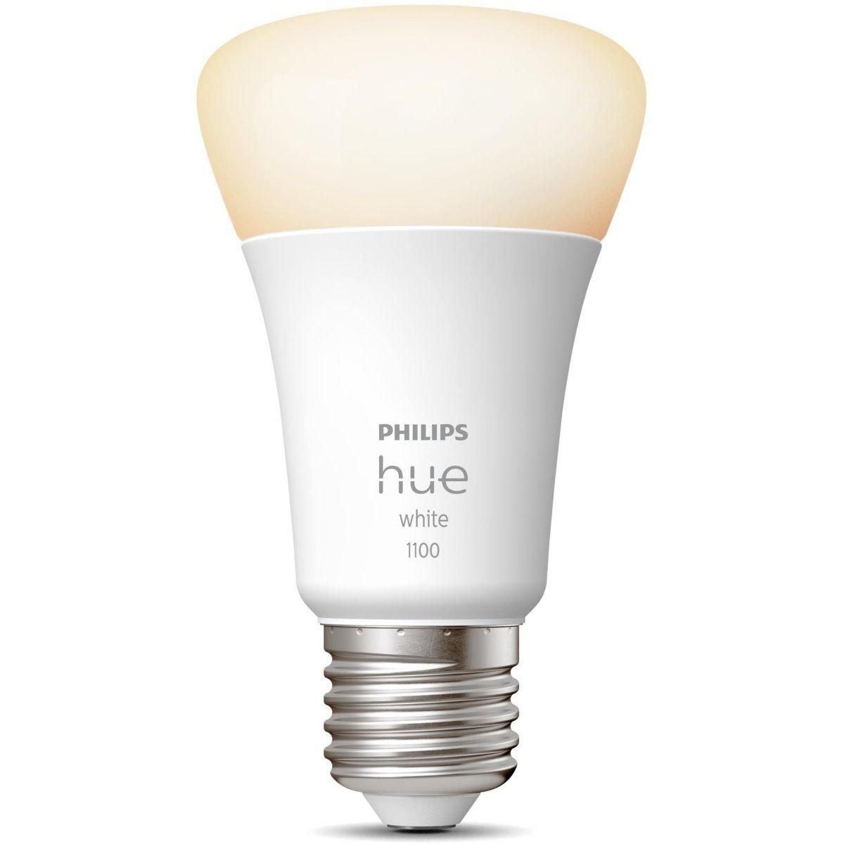 Philips Ampoule LED connectée HUE White E27 75W