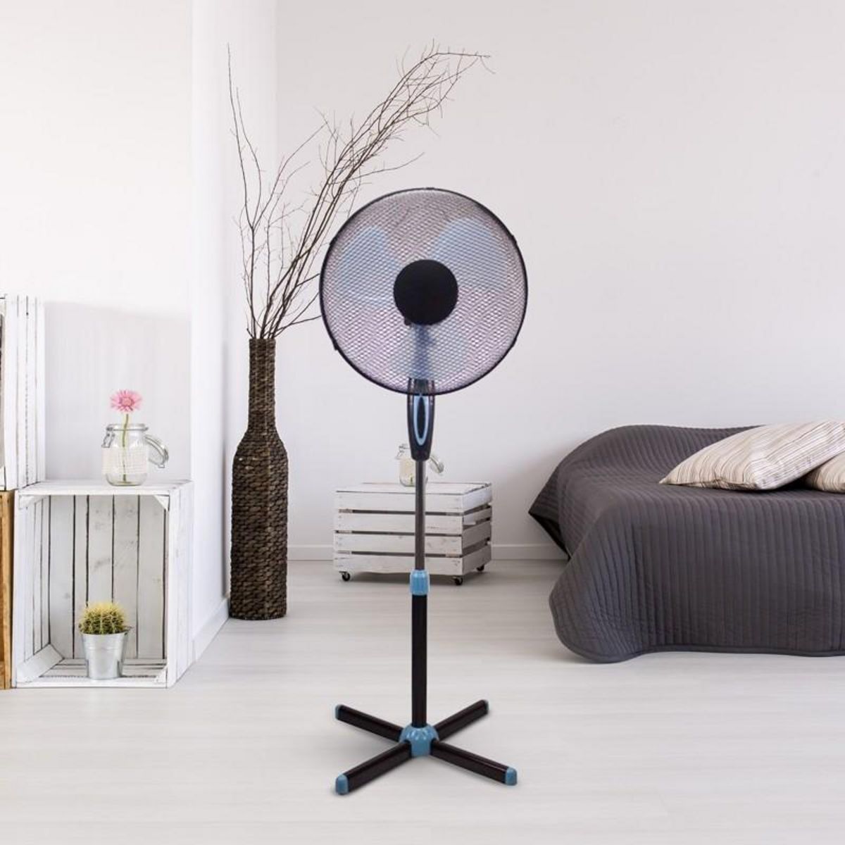 BEPER Ventilateur Sur Pieds 3 Vitesses 40cm P206ven100 Beper