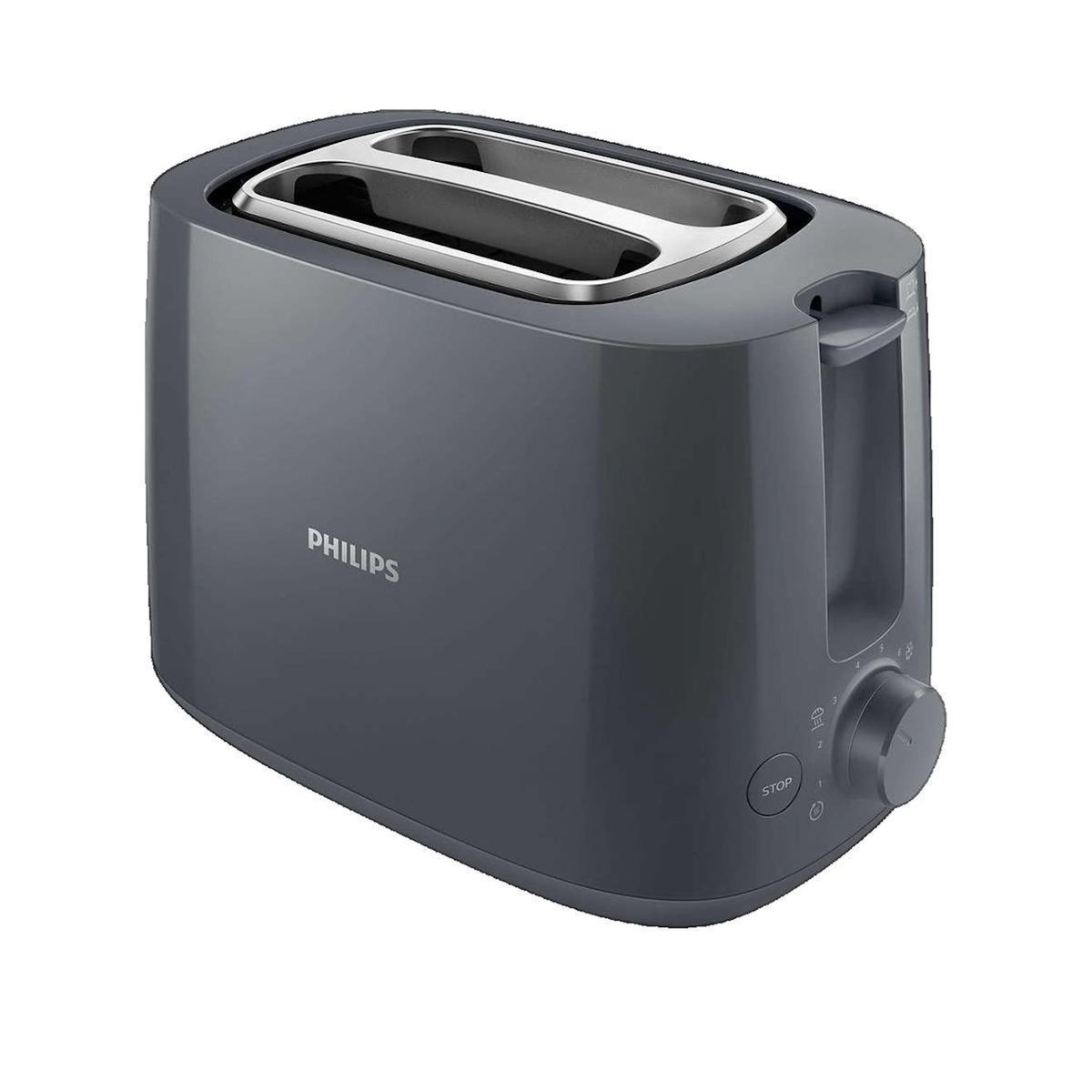 Philips Grille-pain Philips HD2581/10 avec 8 niveaux de brunissage