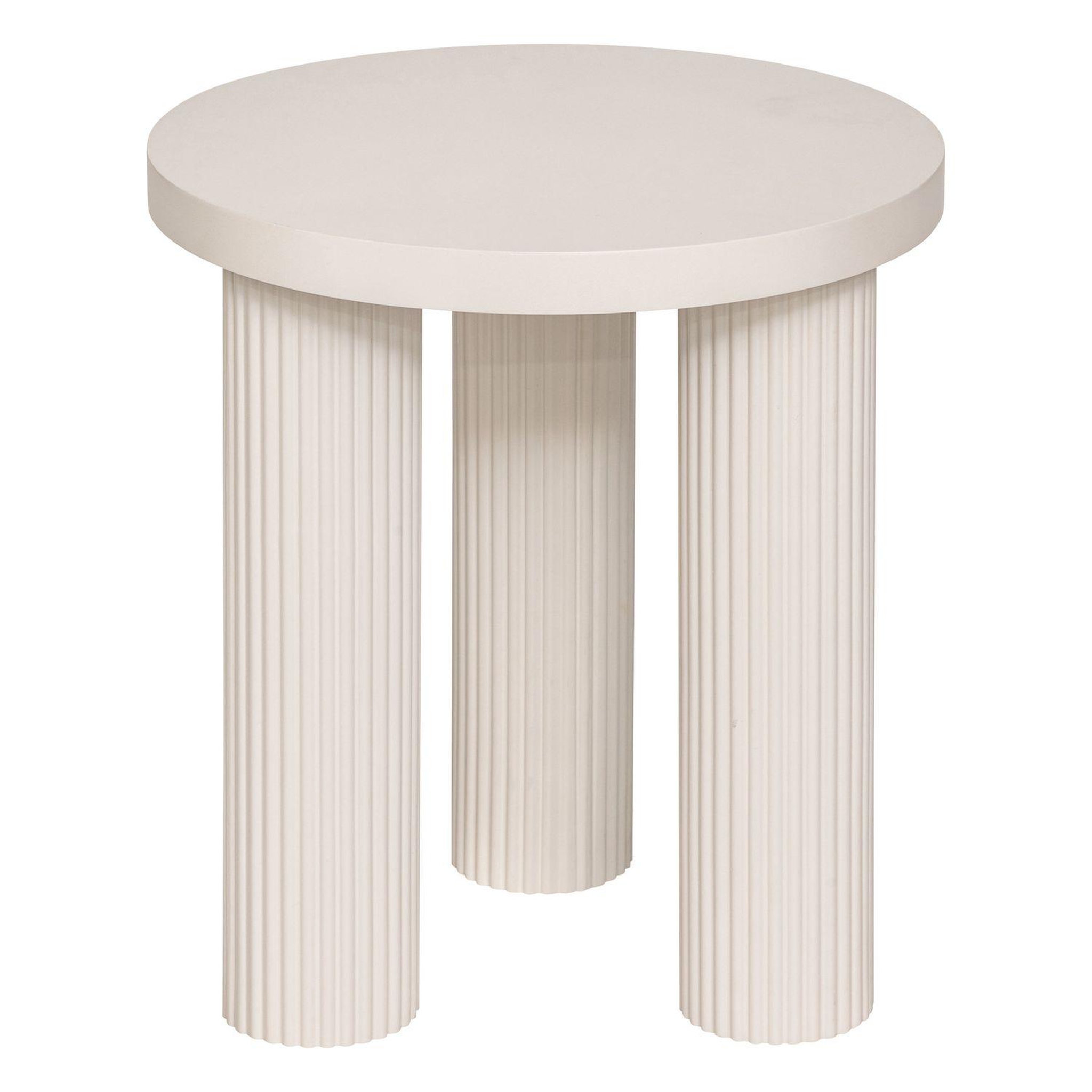 ATMOSPHERA Table à café en bois TELLA - Crème