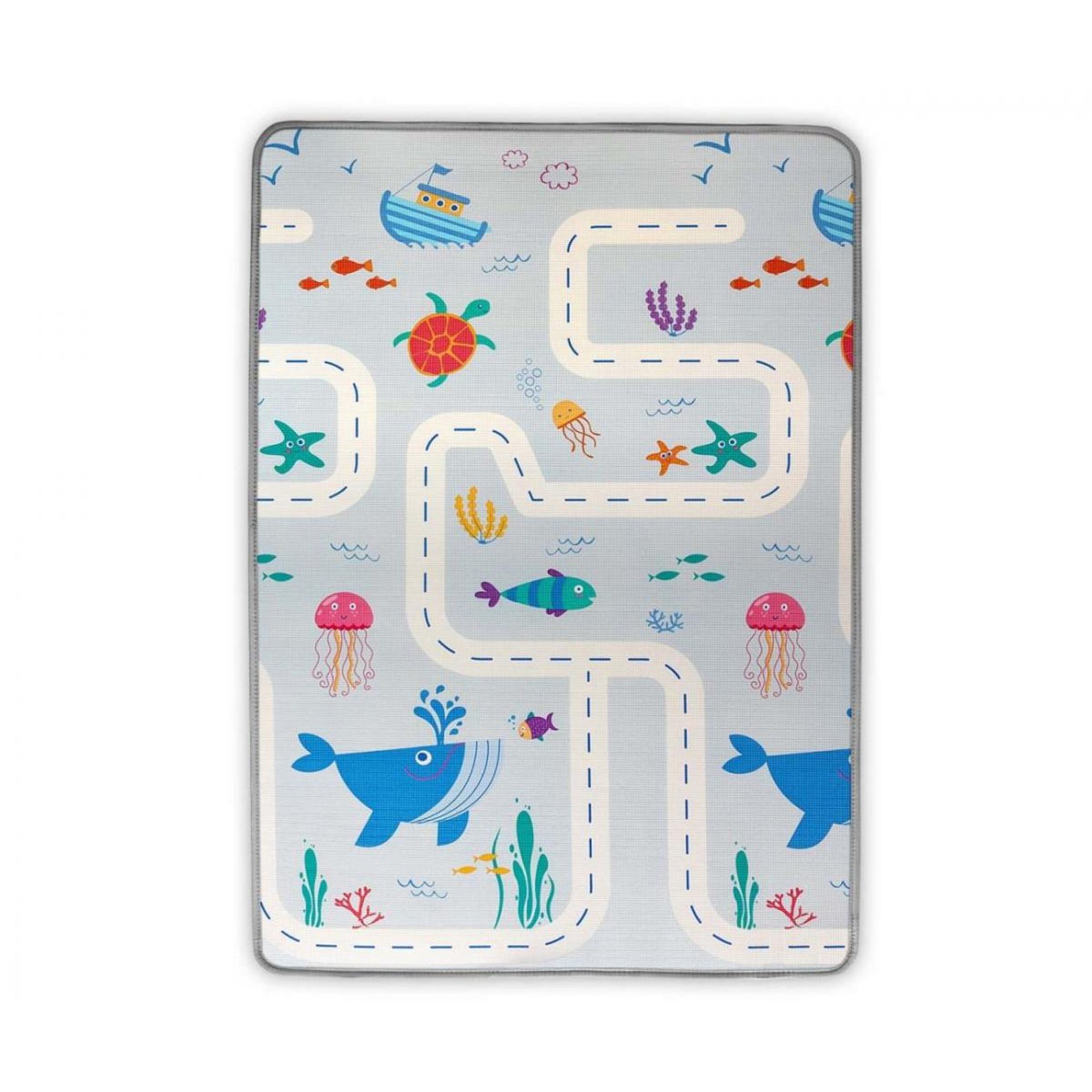 MILLY MALLY Tapis de Jeu en Mousse Kinder Mer et Afrique - Confort et Sécurité pour Bébé