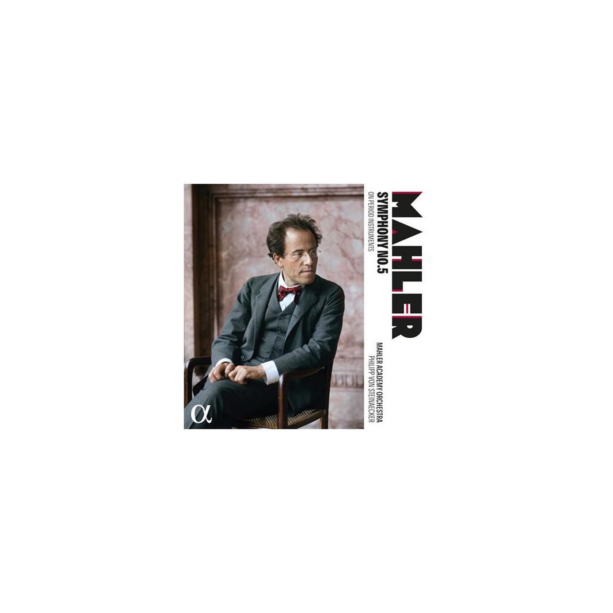 Cd album mahler symphony n°5 gustav mahler interprété par le mahler academy orchestra sur instruments d'époque