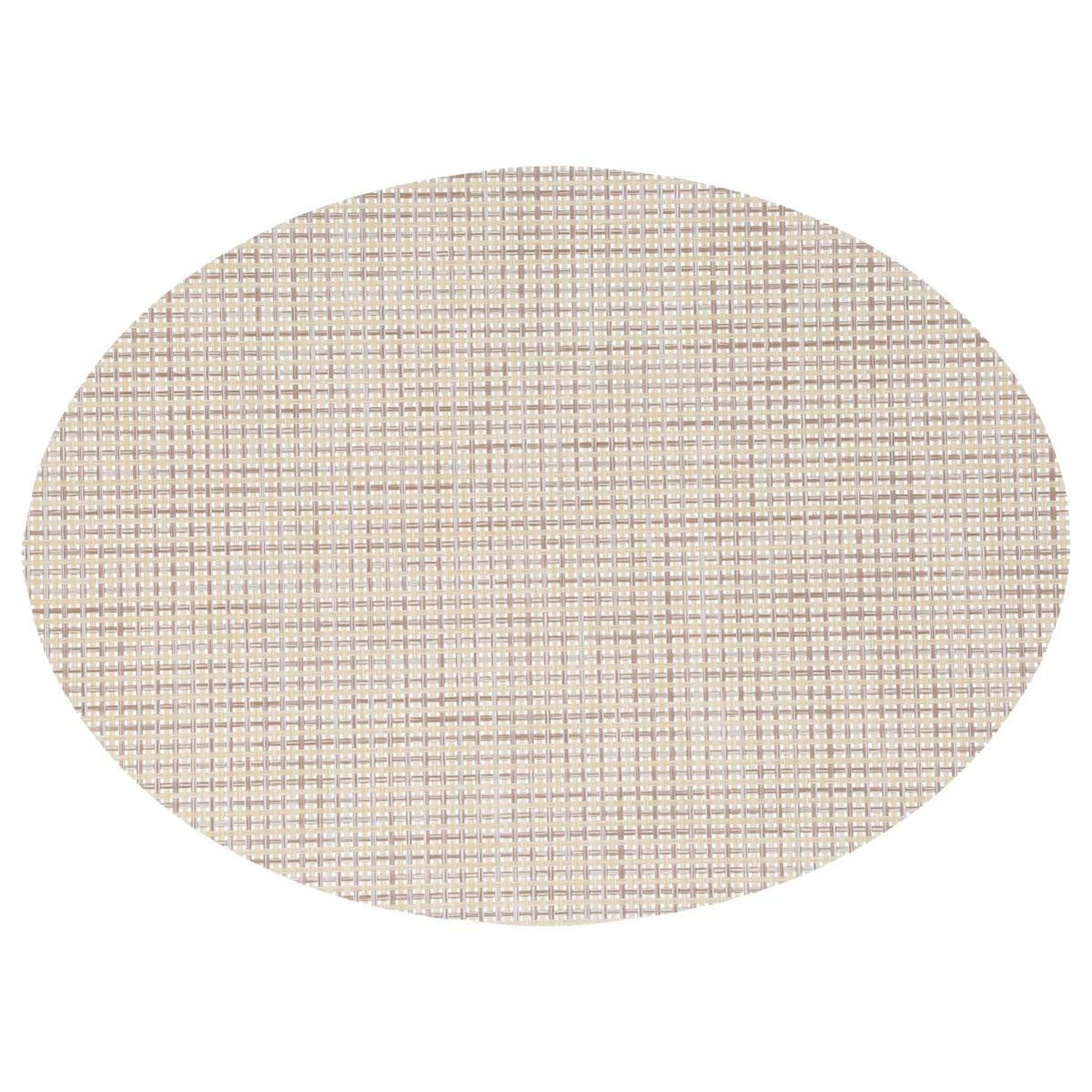SECRET DE GOURMET Set de Table Ovale  Maoli  35x48cm Beige
