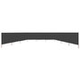Voir la diapositive 3 : VIDAXL Paravent 9 panneaux Tissu 1200 x 80 cm Anthracite