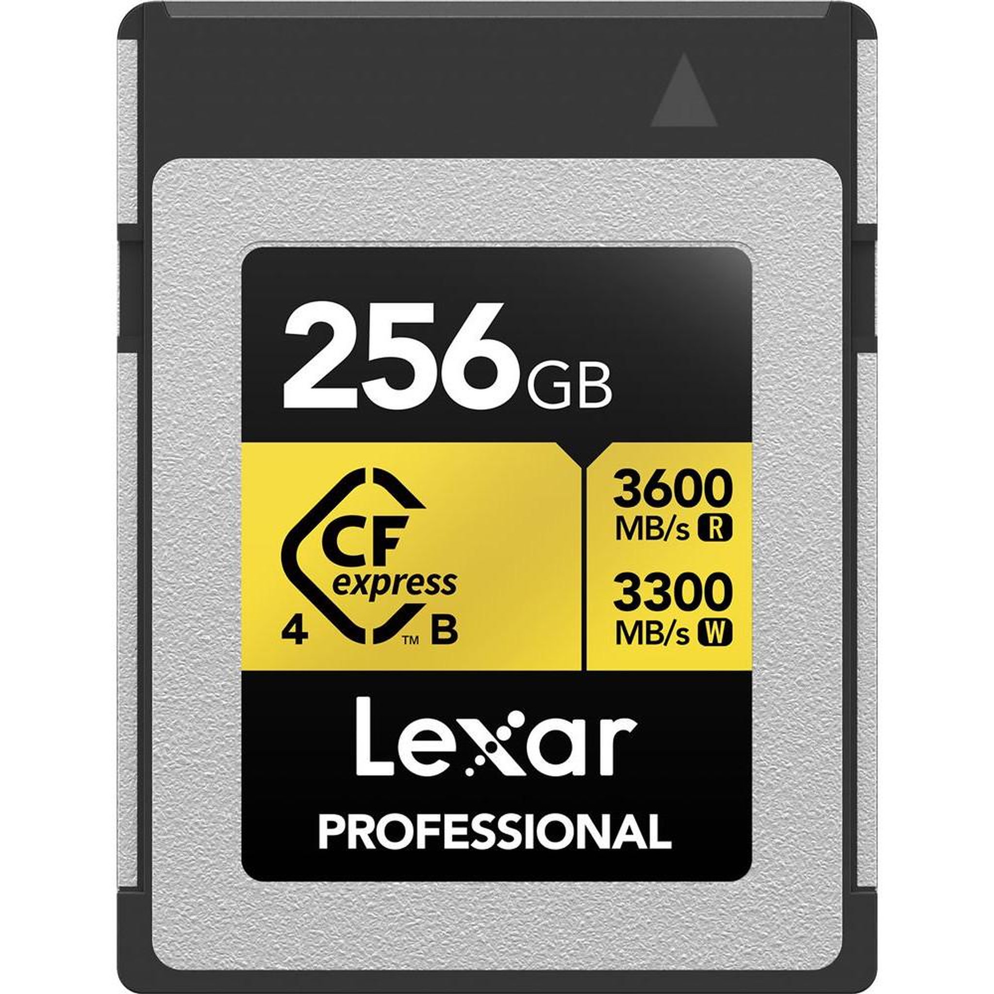Lexar Lexar cfexpress 4.0 gold type b 256 go, carte mémoire performante 3600 mo/s lecture 3300 mo/s écriture