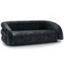 Voir la diapositive 2 : Paris Prix Canapé 3 Places Tissu  Kerio  210cm Noir