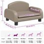 Voir la diapositive 6 : VIDAXL Lit pour chien cappuccino 50x40x30 cm similicuir