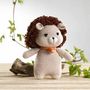 Voir la diapositive 3 : Paris Prix Kit Complet Amigurumi  Léon le Lion  18cm Naturel