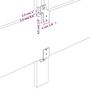 Voir la diapositive 5 : VIDAXL Tetes de lit 2 pcs Gris clair 90x5x78/88 cm Velours